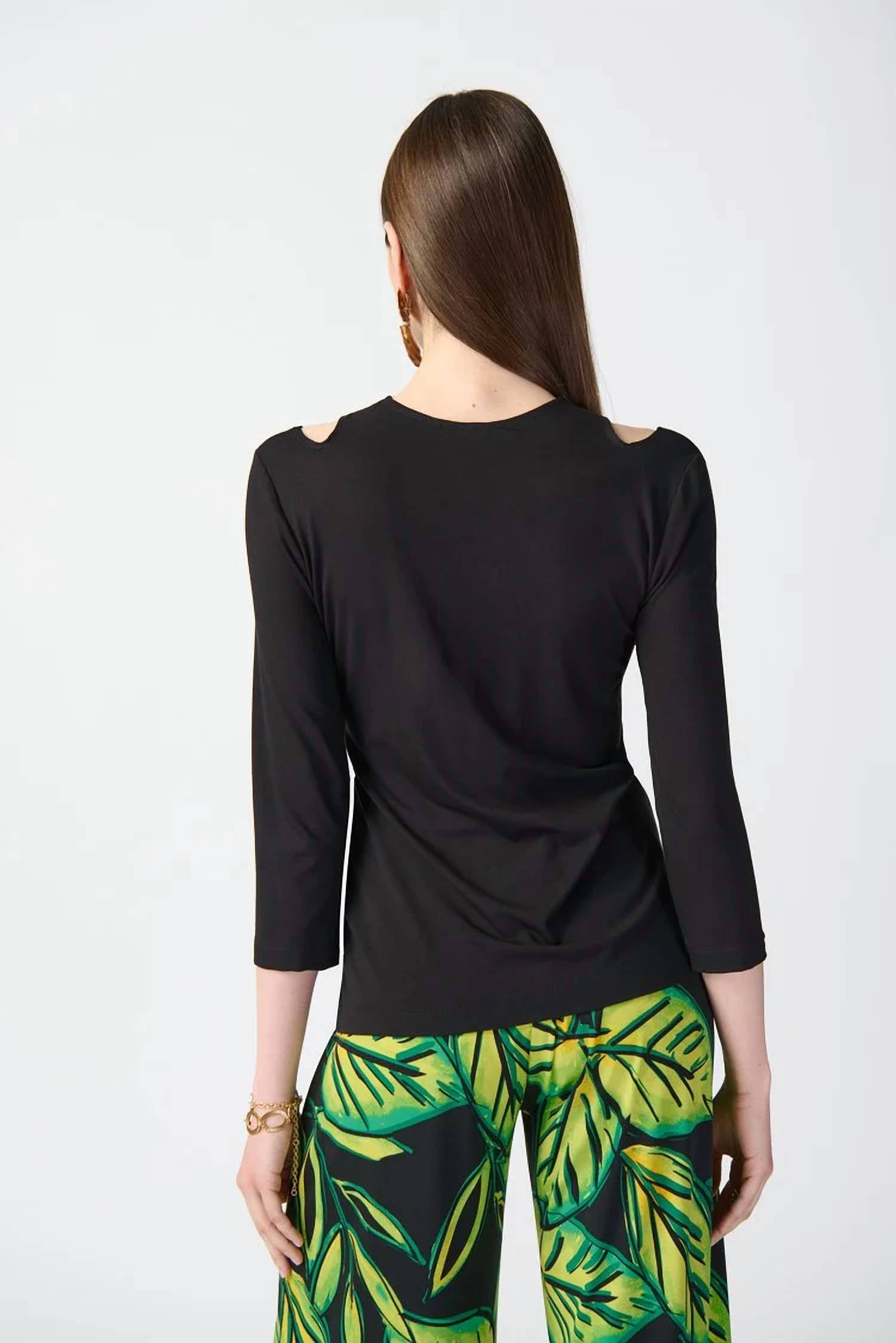 Top color negro