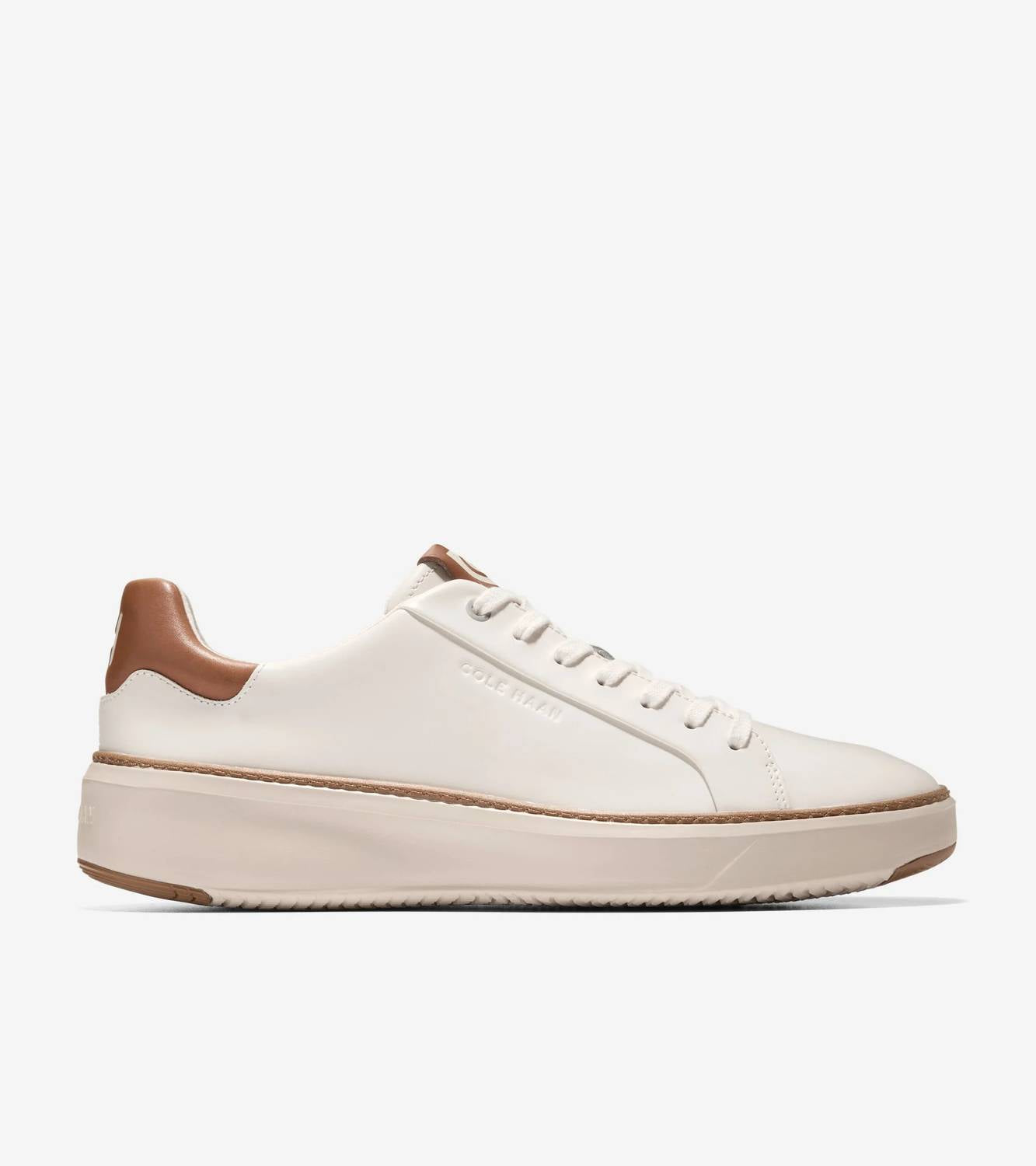 Tenis de hombre color marfil