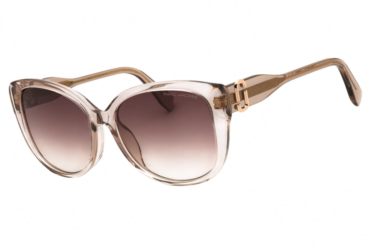 Gafas color café y nude