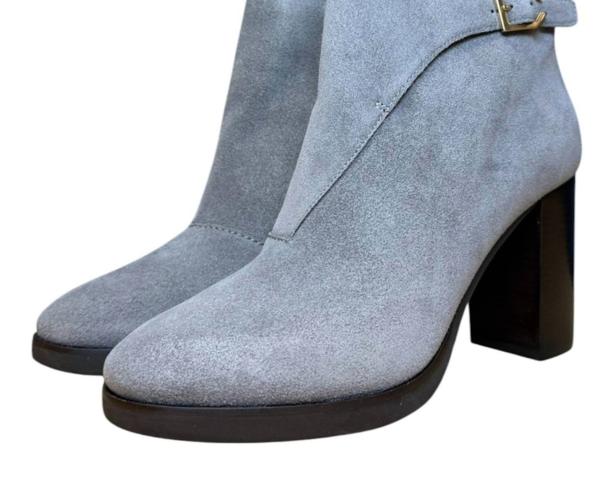 Botines de mujer de gamuza
