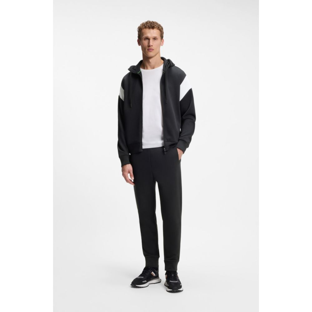 Pantalón deportivo de mezcla de algodón con bordado