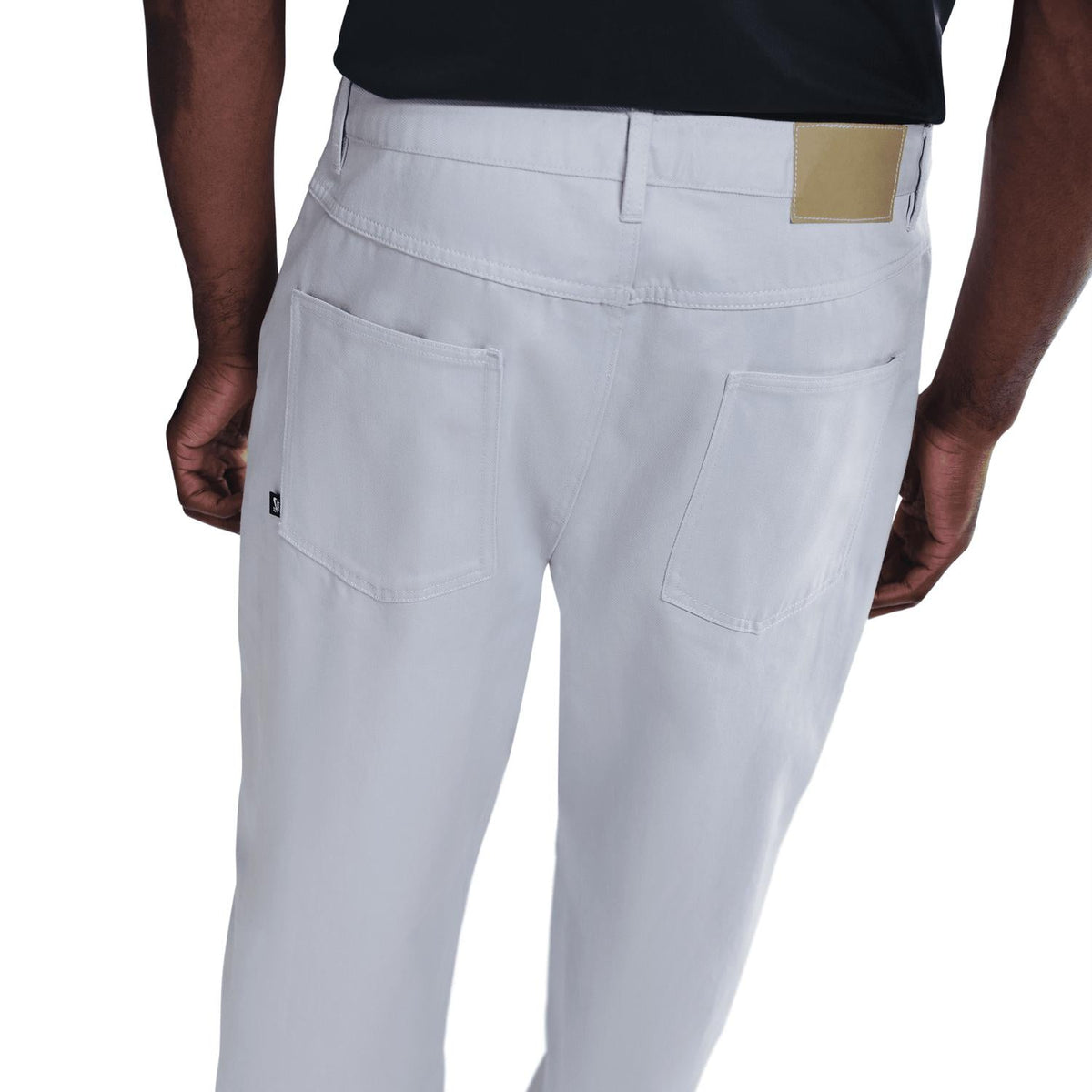 Pantalón de mezclilla color gris