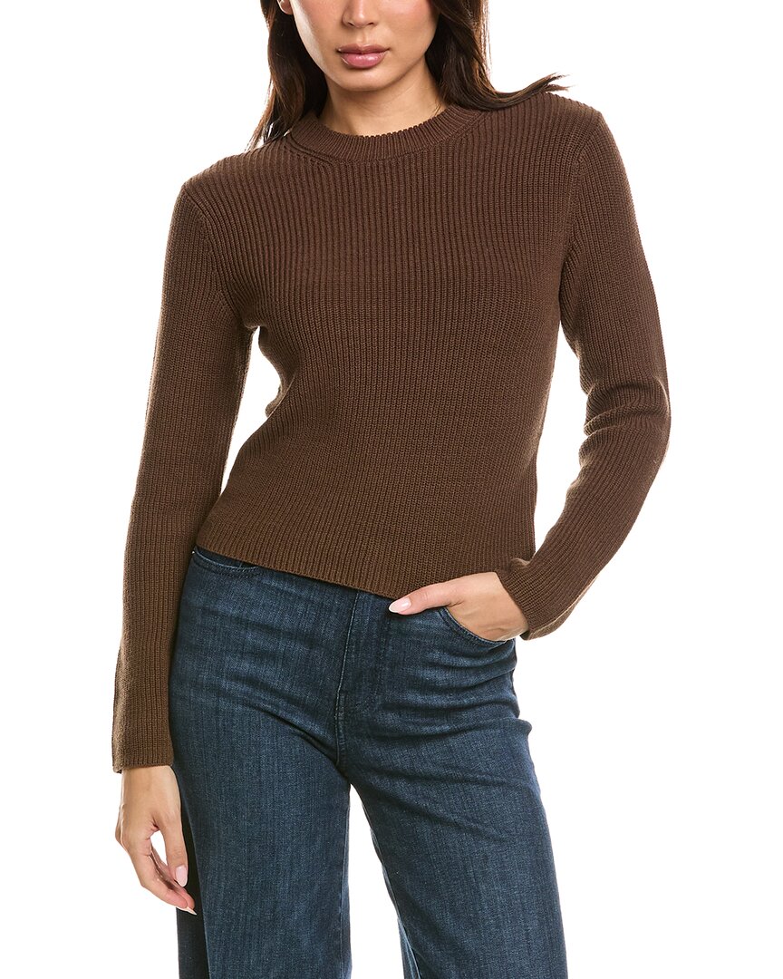 Top con cuello redondo