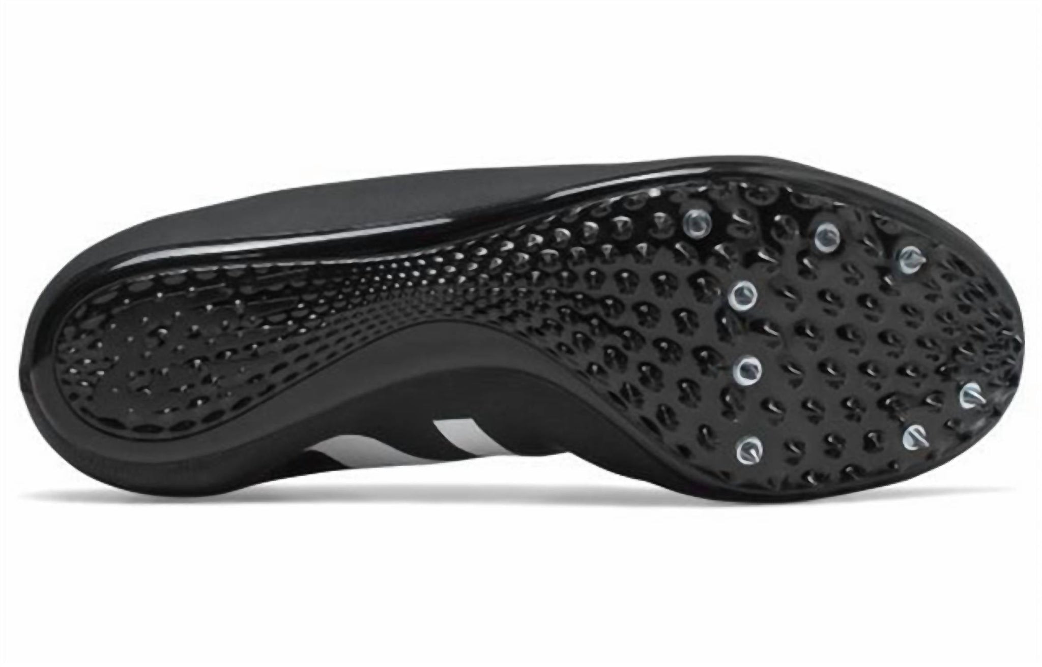 Zapatillas con clavos de hombre color negro y blanco