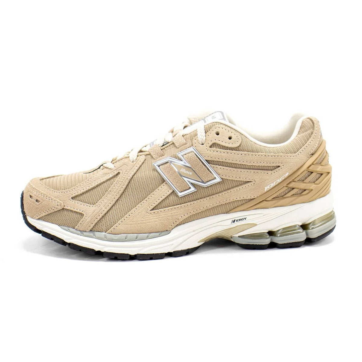 Tenis de hombre color café y beige