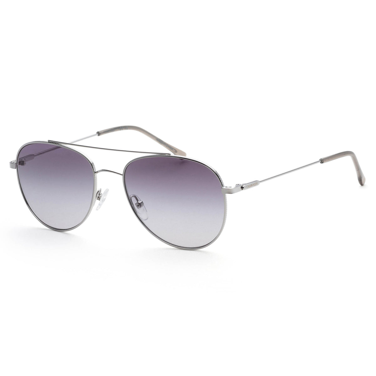 Gafas de sol de hombre 55 mm color plateado