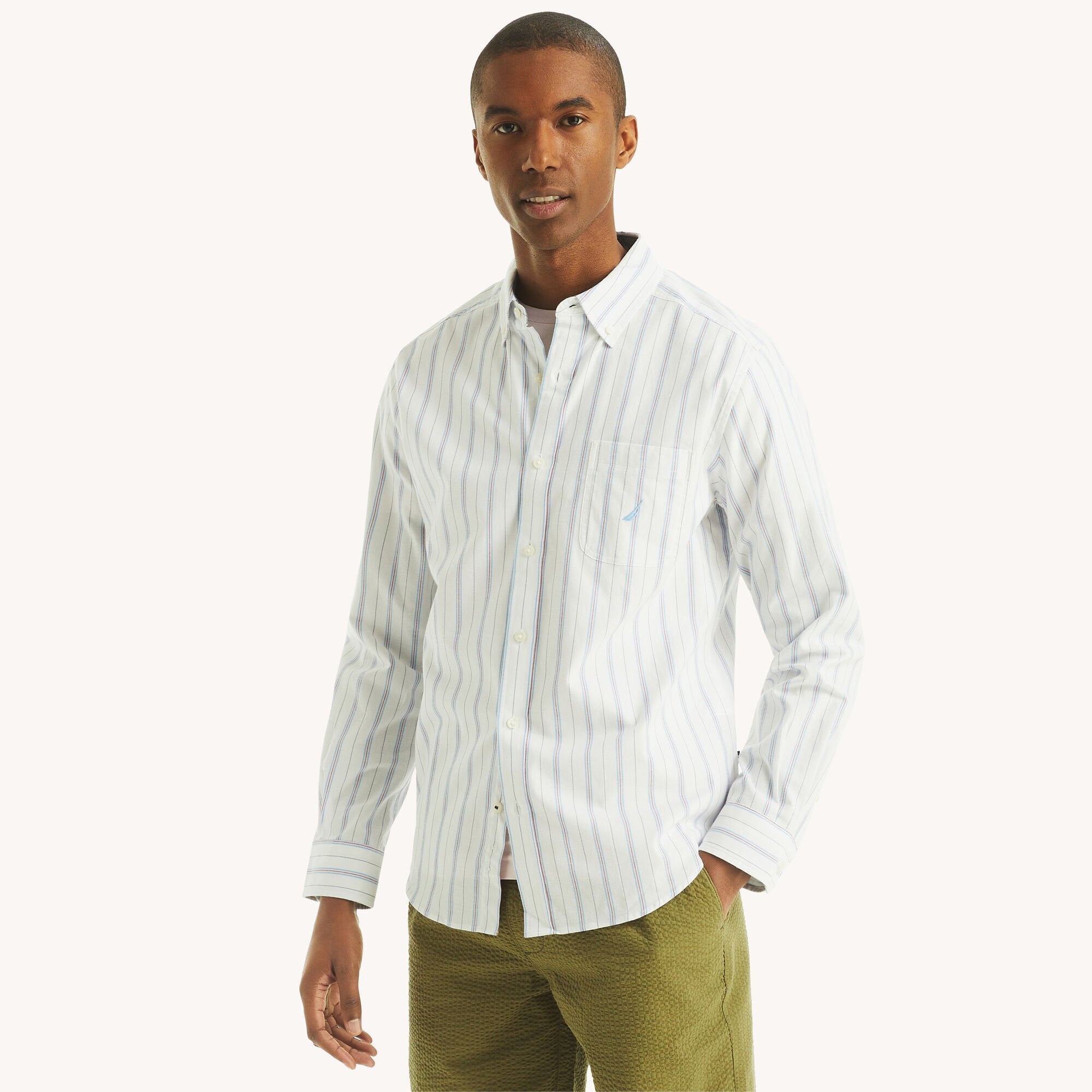 Camisa de hombre a rayas