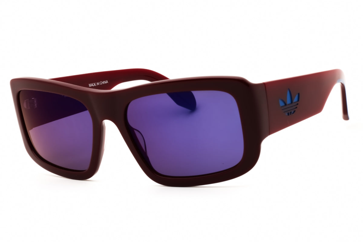 Gafas color azul y vinotinto