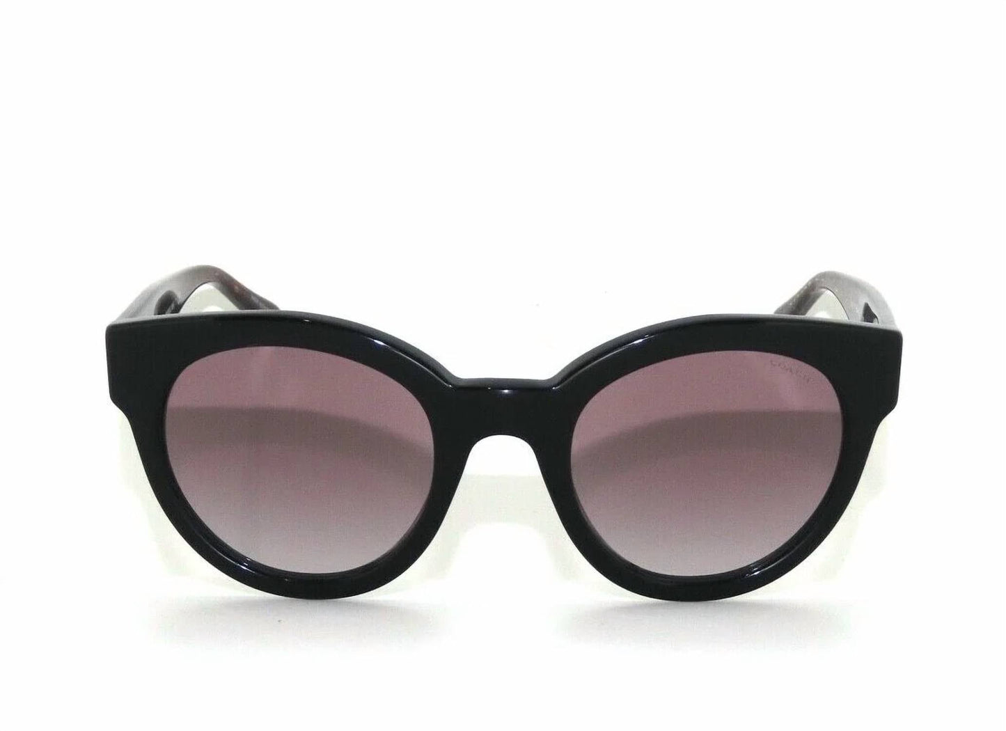 Gafas de sol de mujer de montura redonda color negro y gris