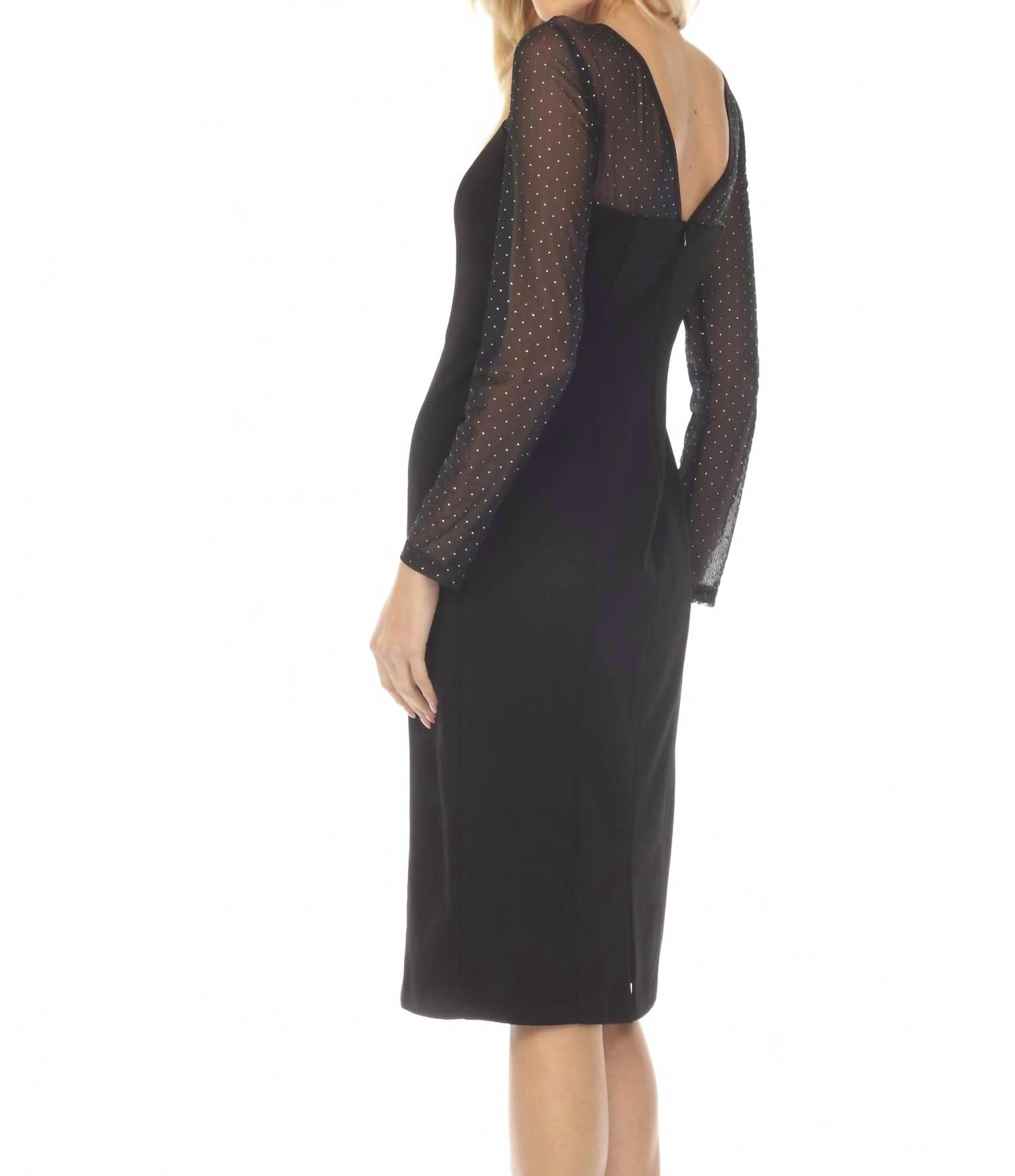 Vestido color negro