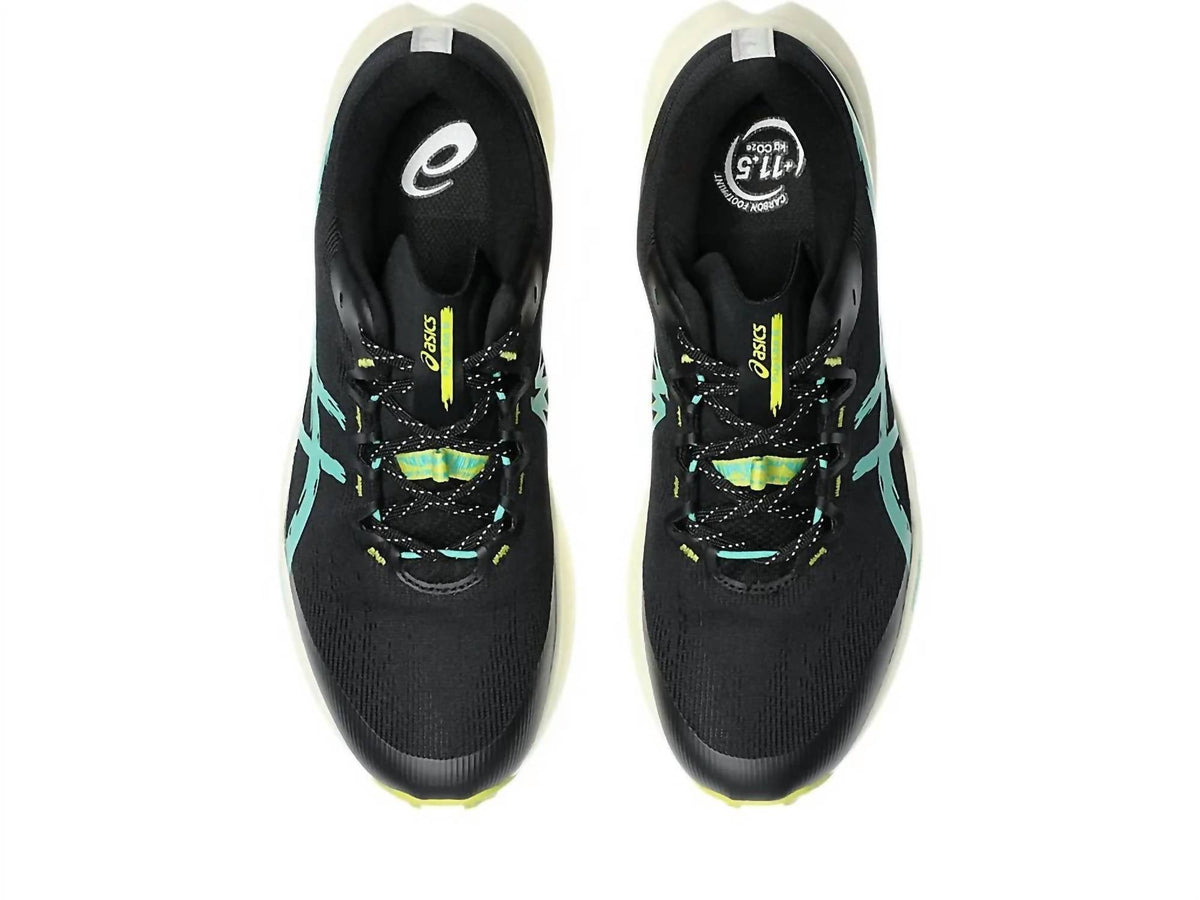 Zapatos de hombre color negro y verde