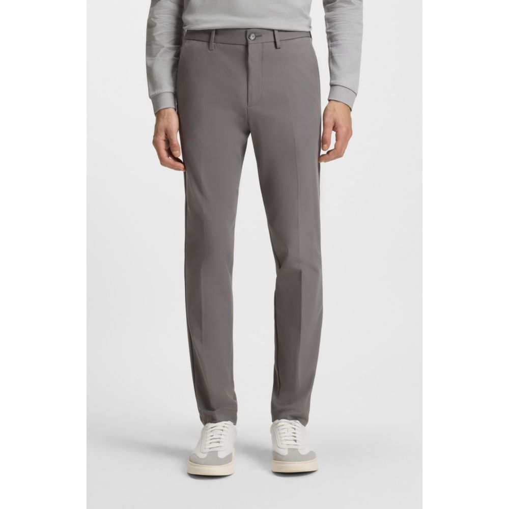 Pantalón de algodón de corte ajustado