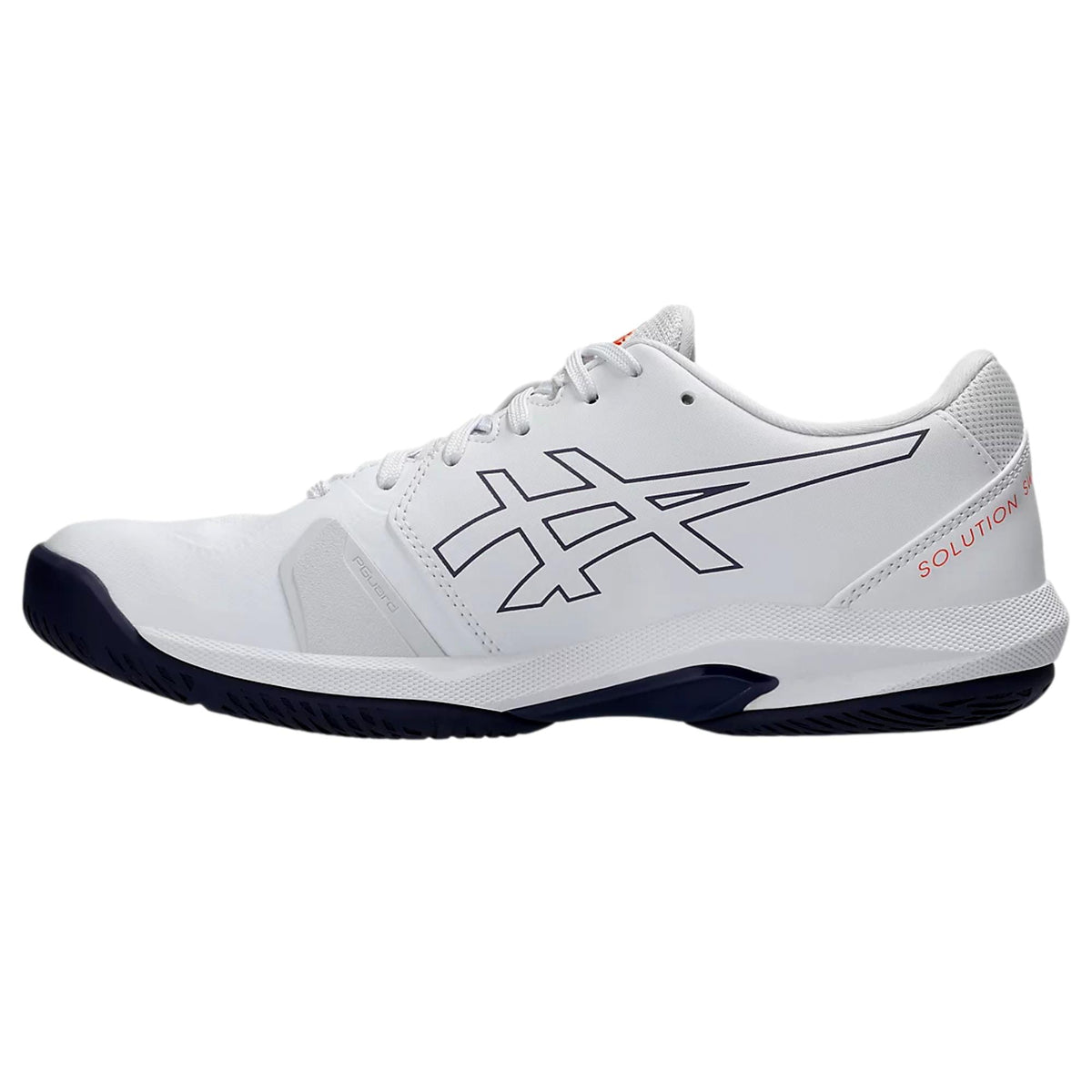 Calzado de hombre color blanco y naranja
