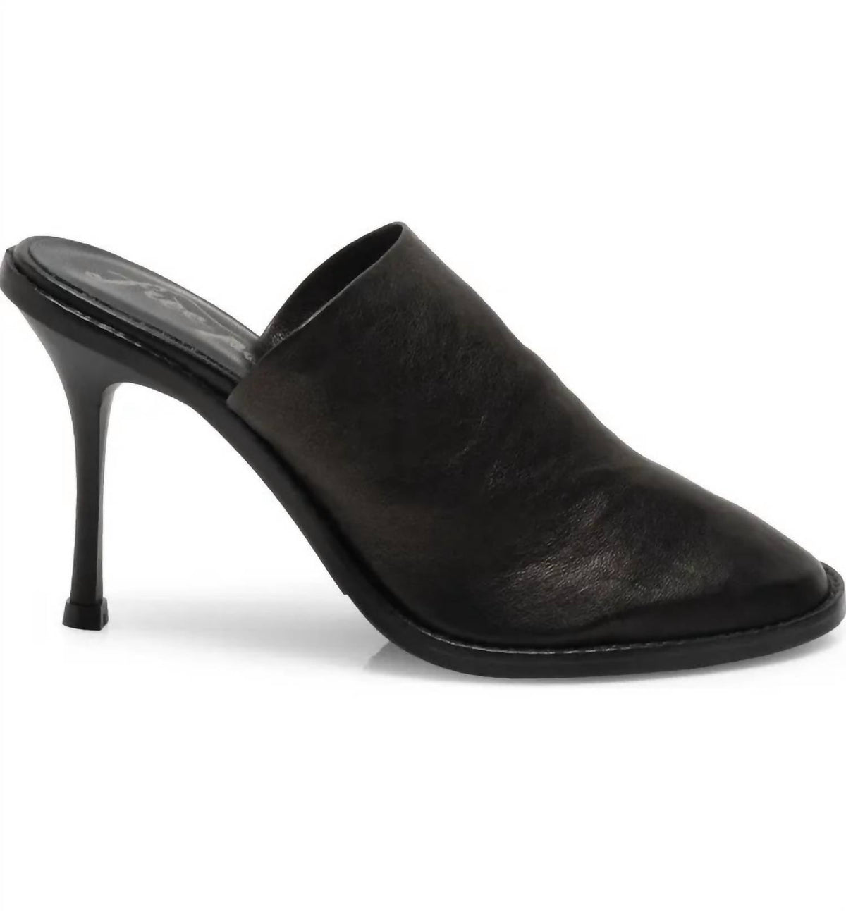 Zapatos destalonados de mujer color negro