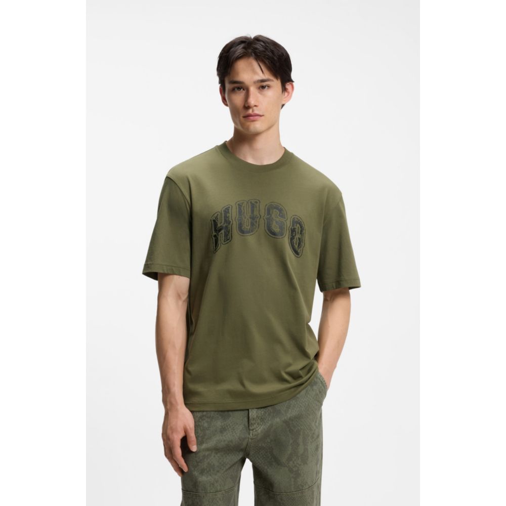 Camiseta de algodón con estampado