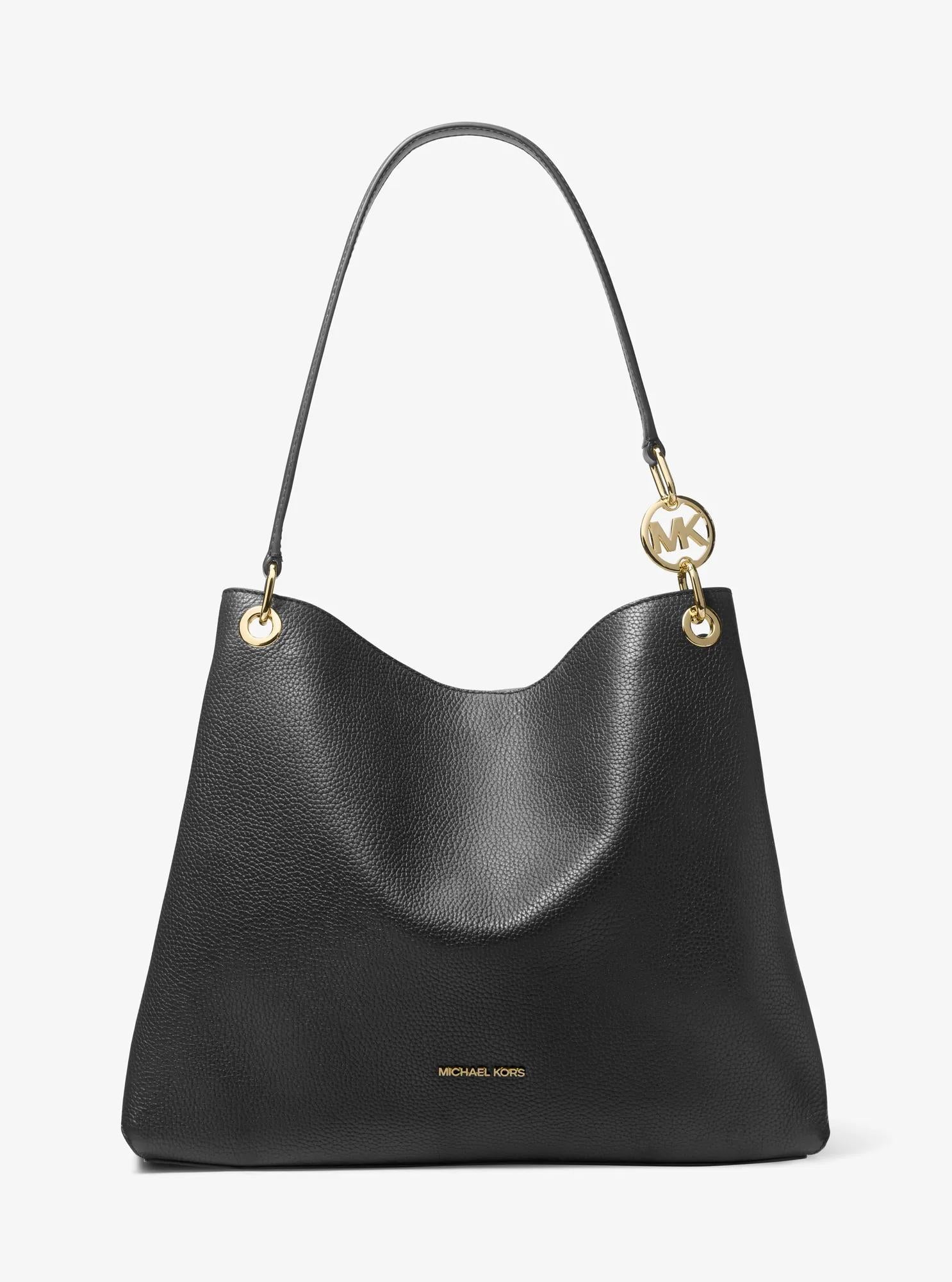 Bolso de hombro de cuero