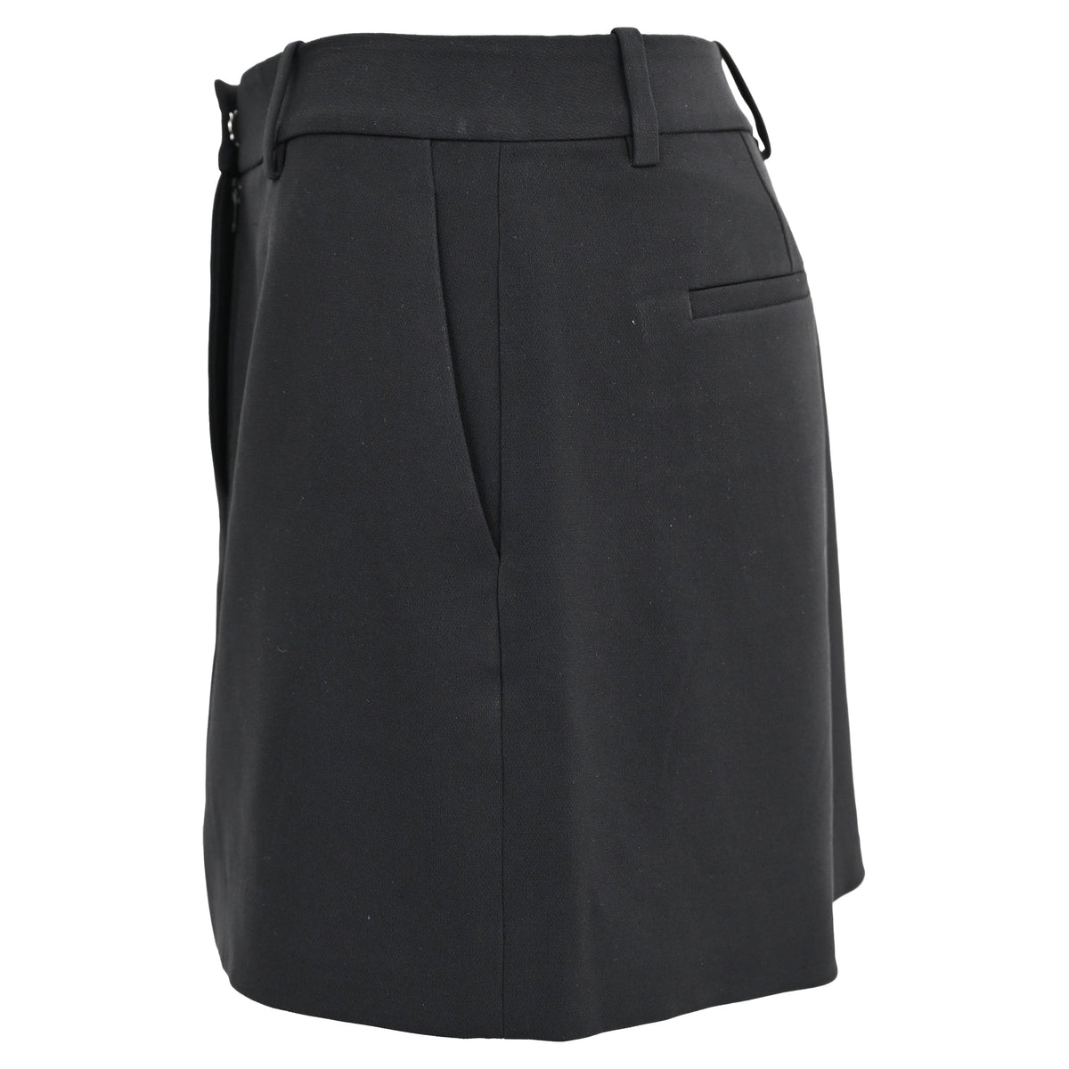 Falda corta color negro