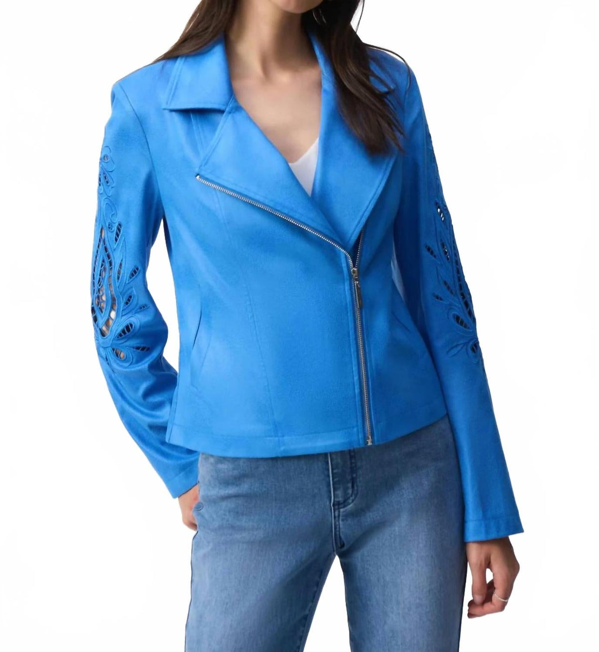 Chaqueta de gamuza sintética