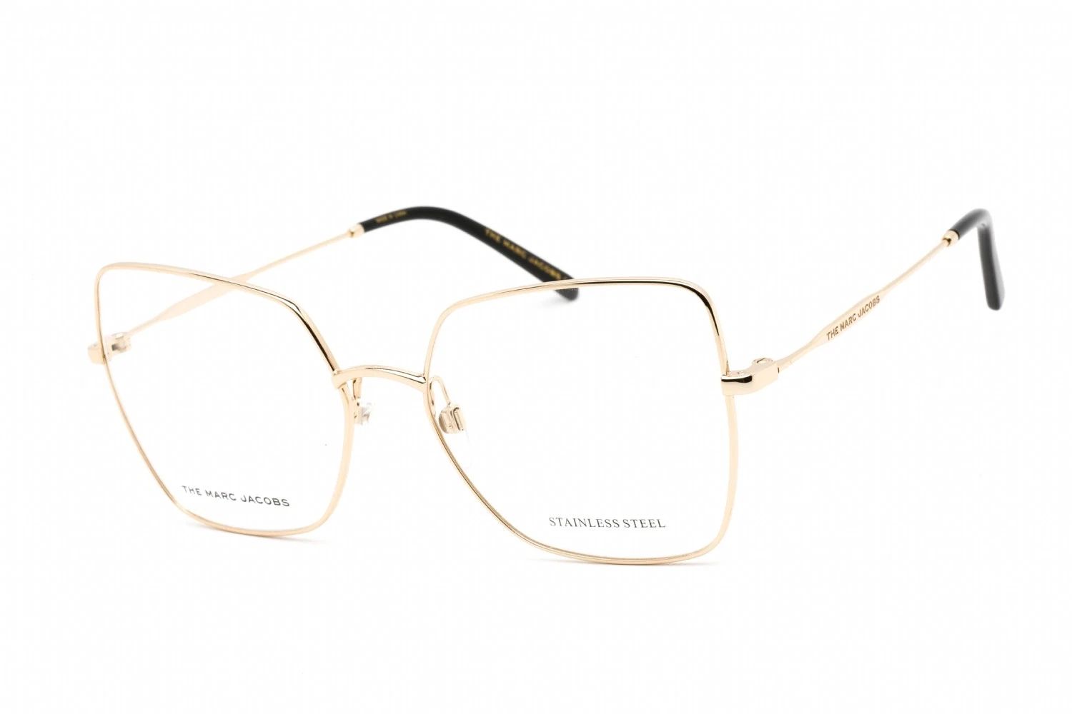 Montura para gafas de mujer 57 mm color dorado