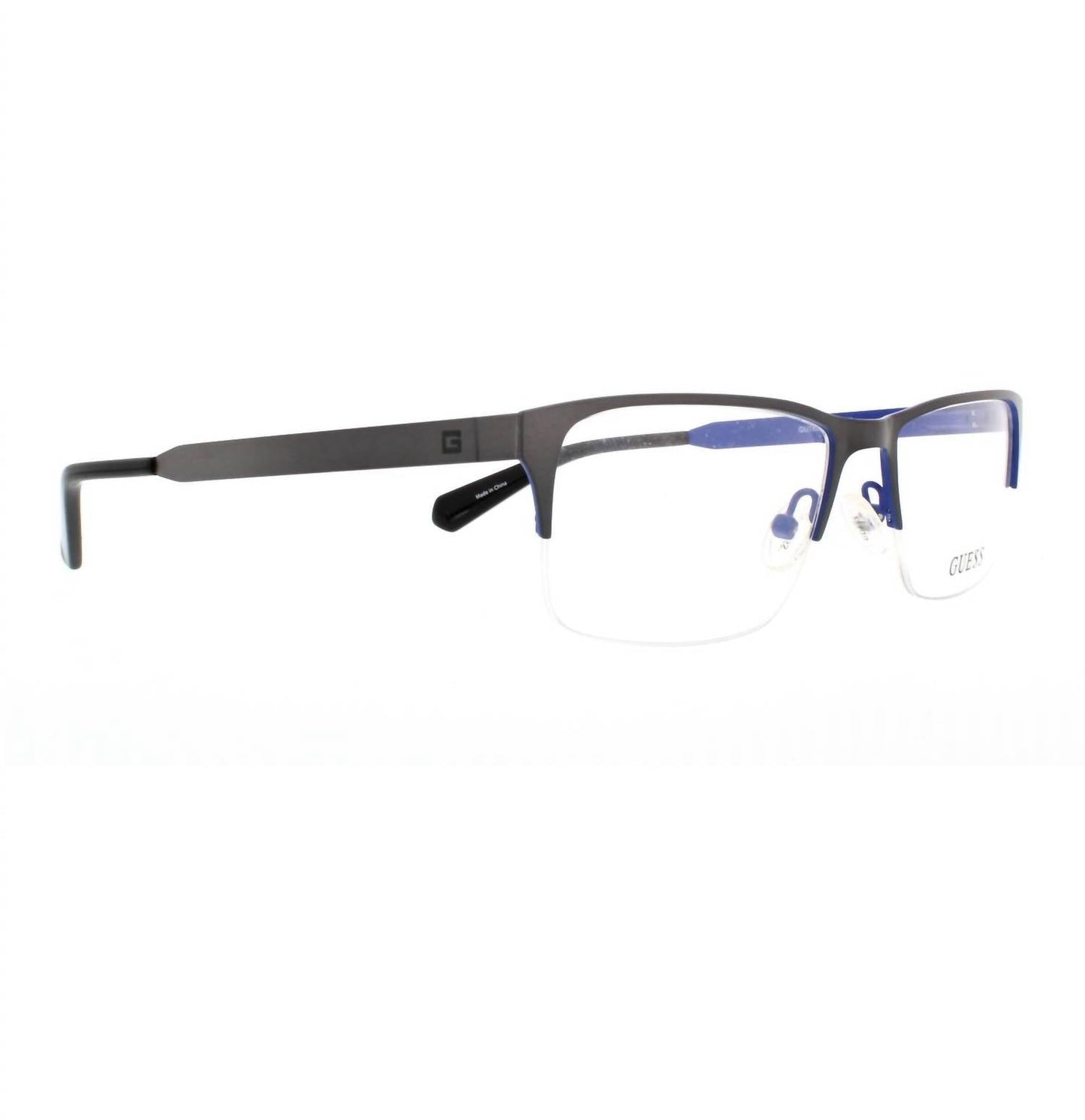 Montura para gafas de hombre color azul y gris