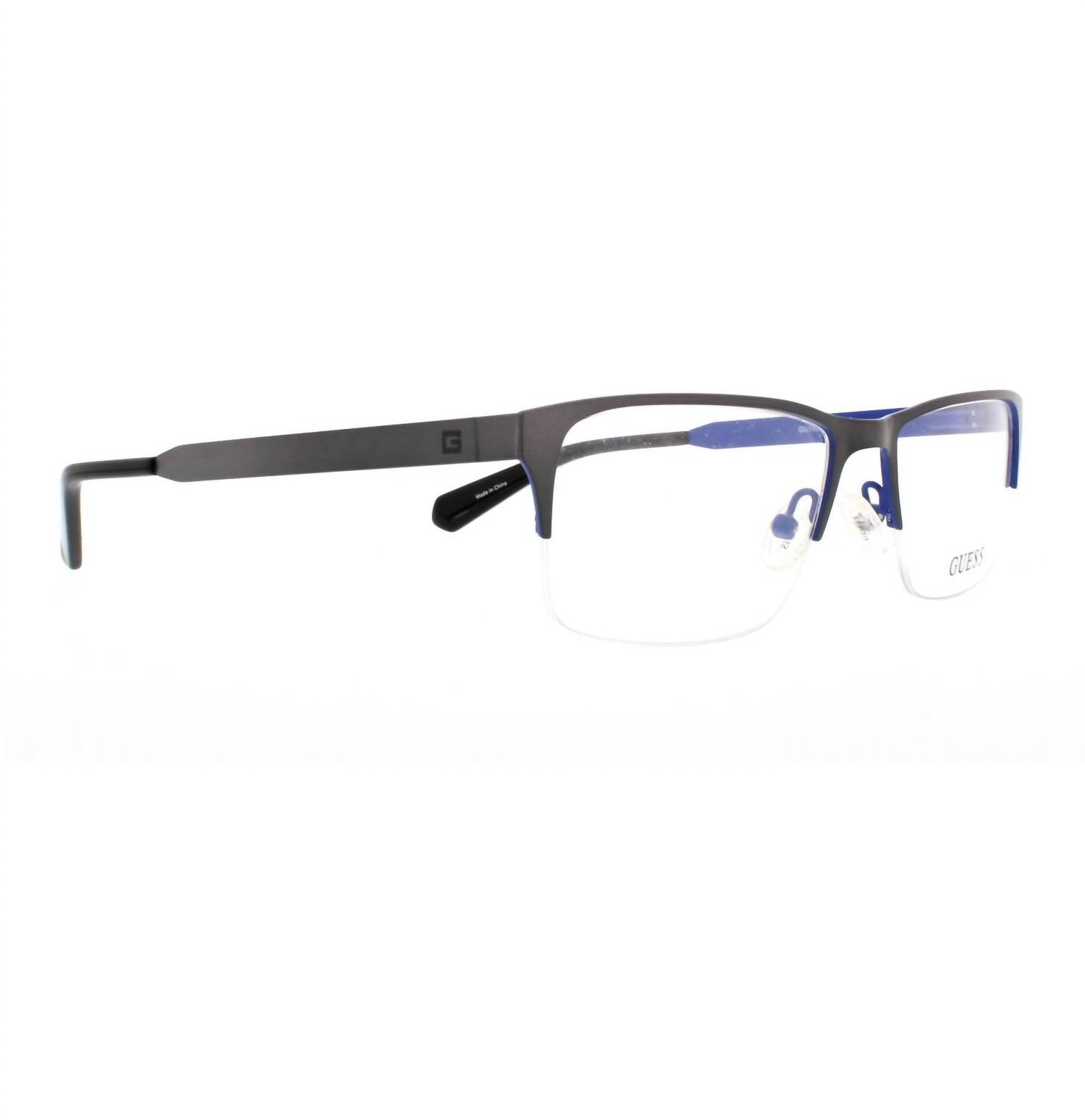 Montura para gafas de hombre color azul y gris