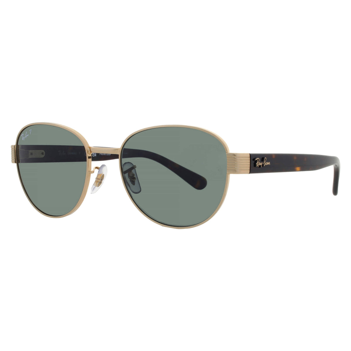 Gafas de sol unisex de montura cuadrada con lentes polarizados color gris