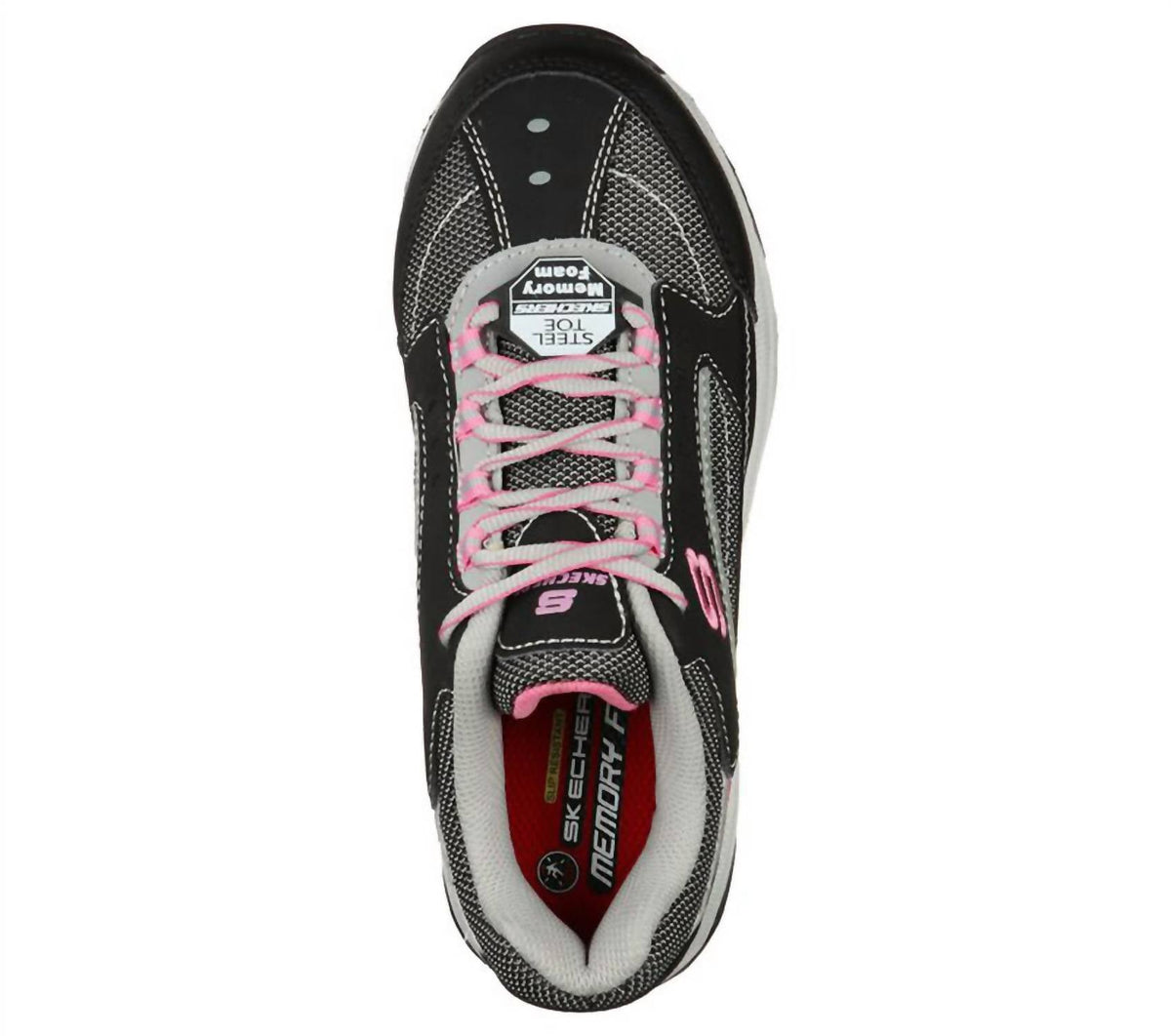 Tenis de mujer color negro y gris