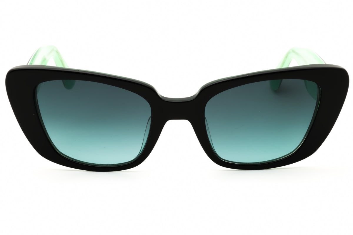 Gafas color negro y gris y verde