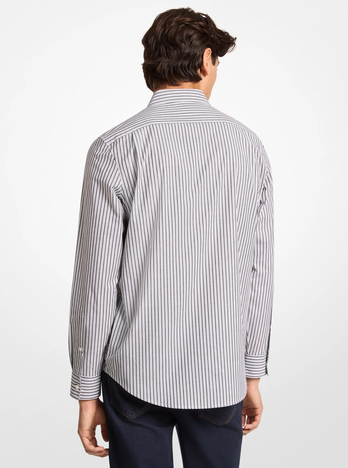 Camisa de algodón a rayas