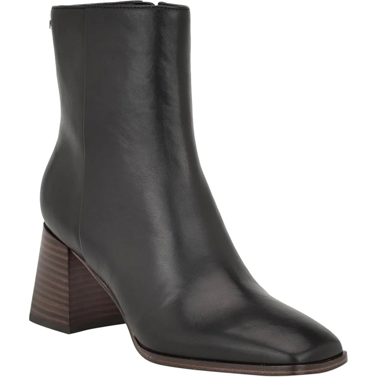 Botines de mujer de cuero color negro
