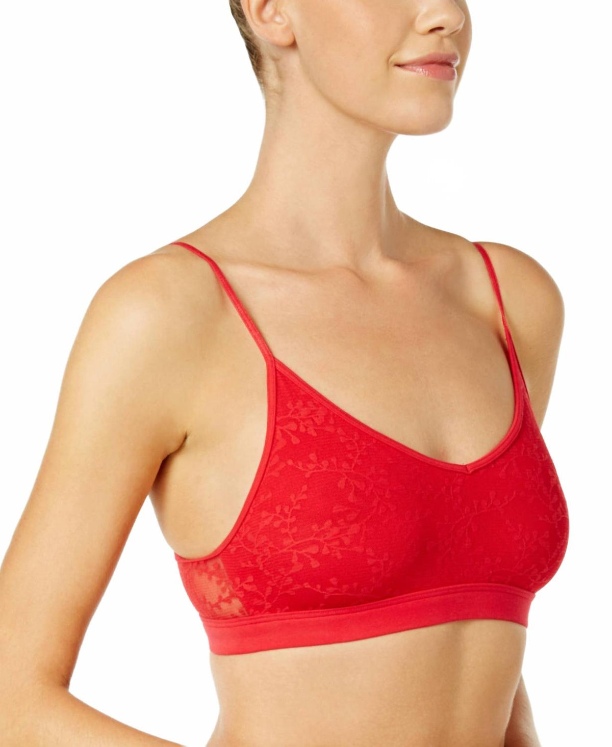 Bralette color rojo
