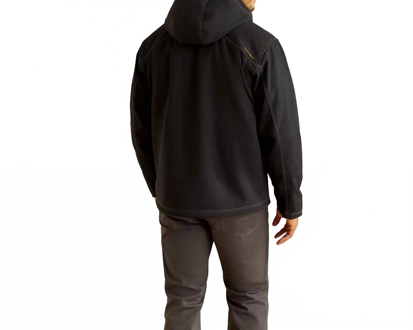 Sobrecamisa de lona color negro