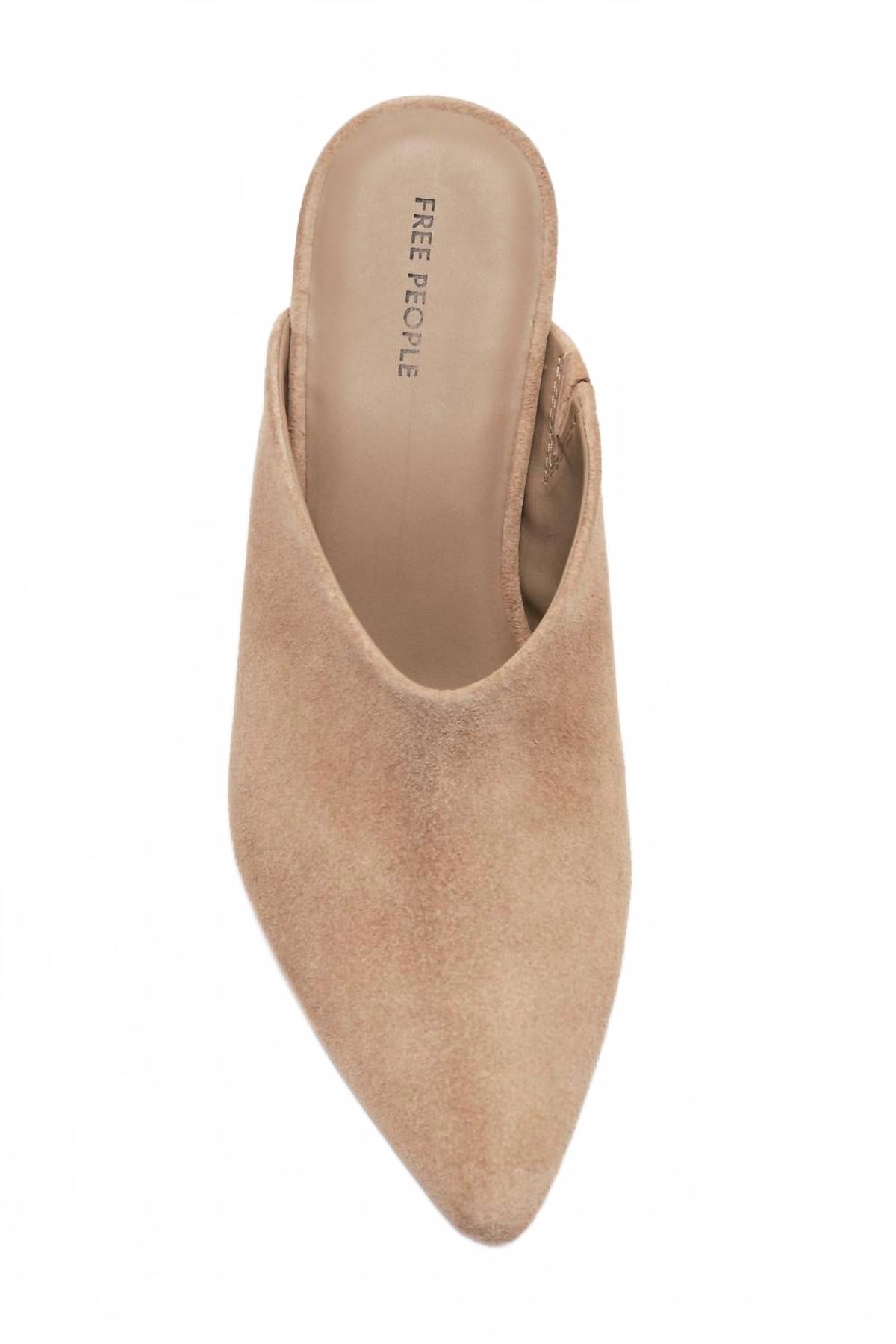 Zapatos destalonados de mujer color beige