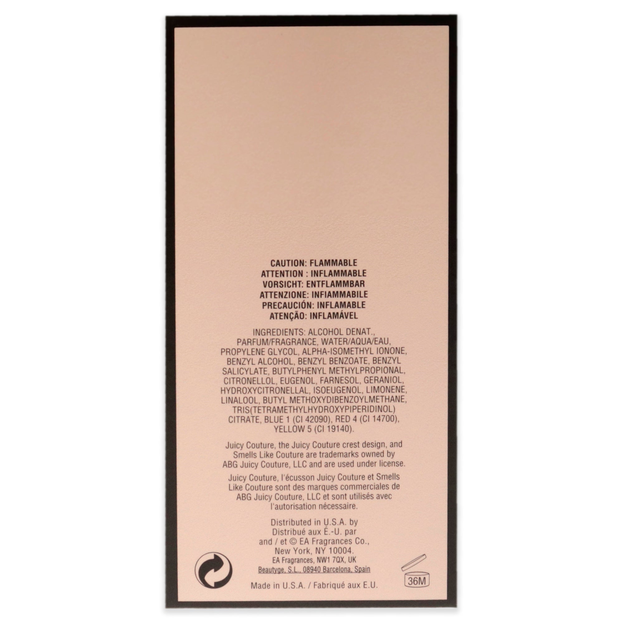 Perfume de mujer eau de parfum 3,4 oz