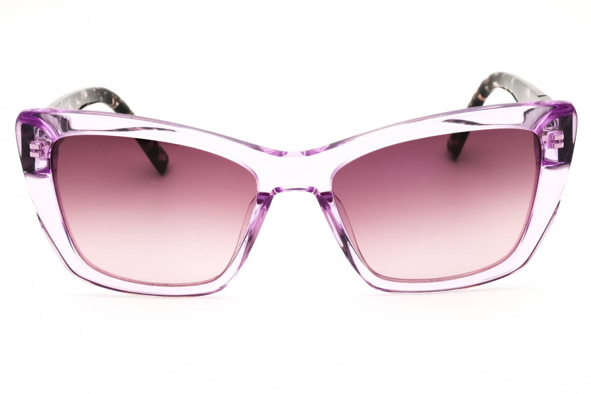 Gafas color rosado y lila