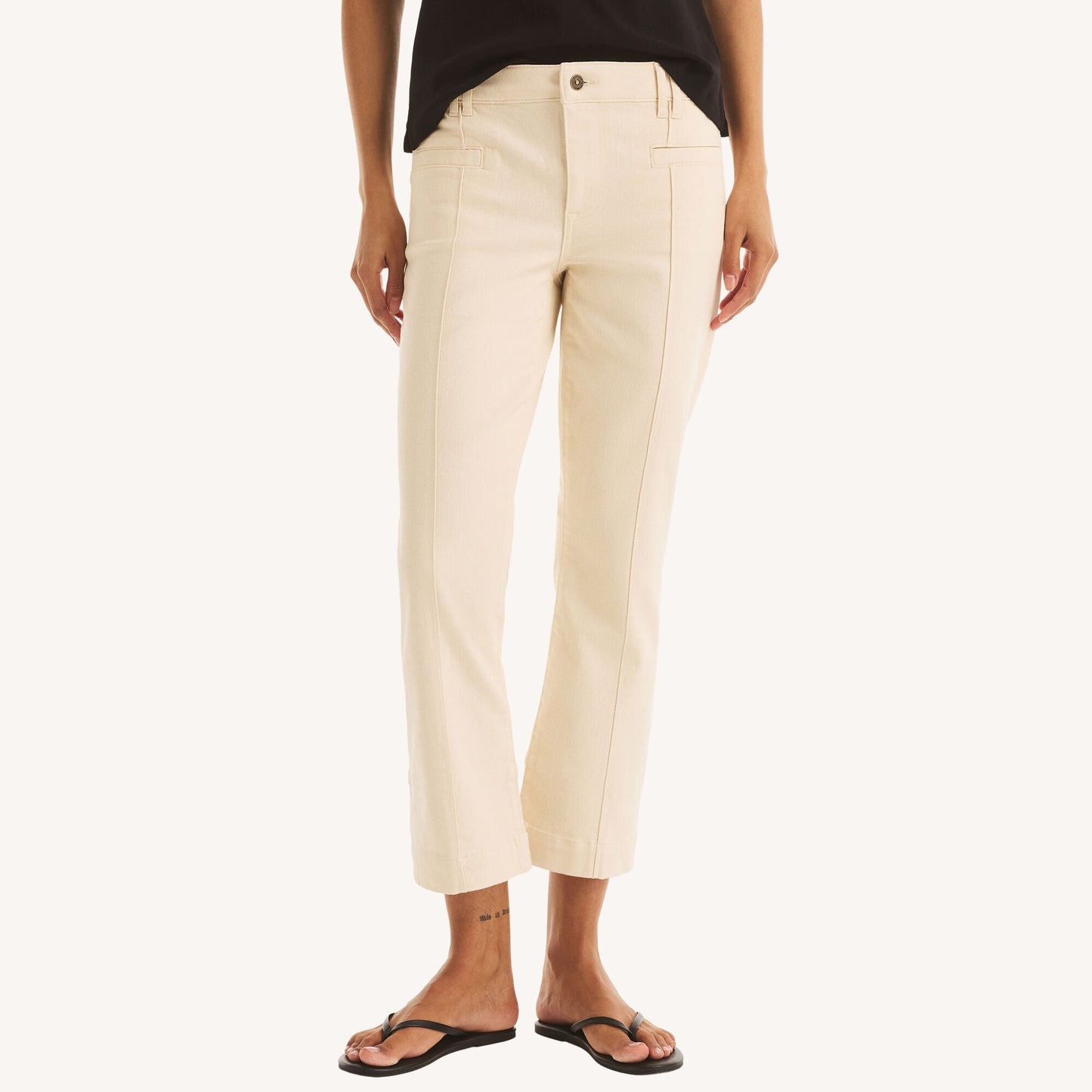 Pantalón de mujer de tiro medio