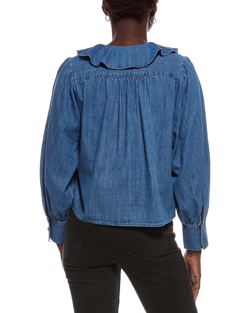 Top de mezclilla con boleros