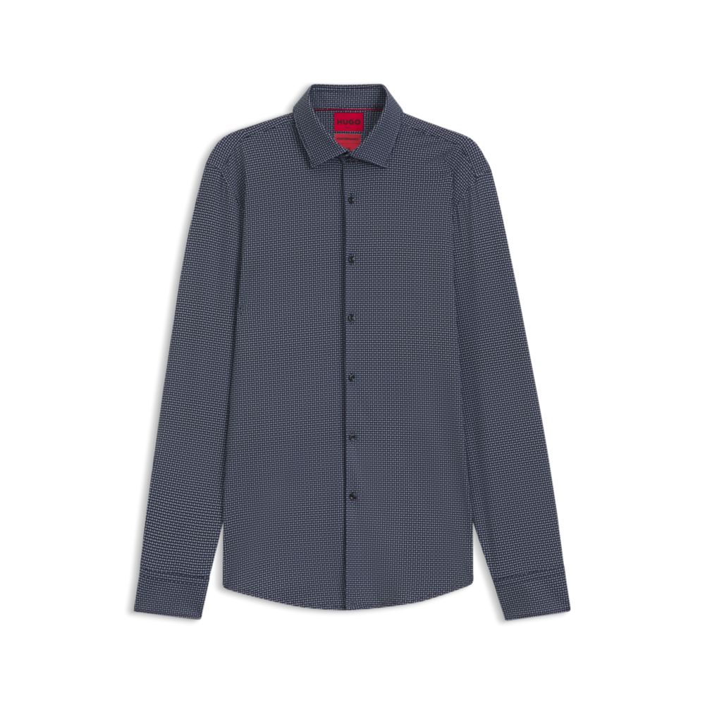 Camisa de corte ajustado con estampado