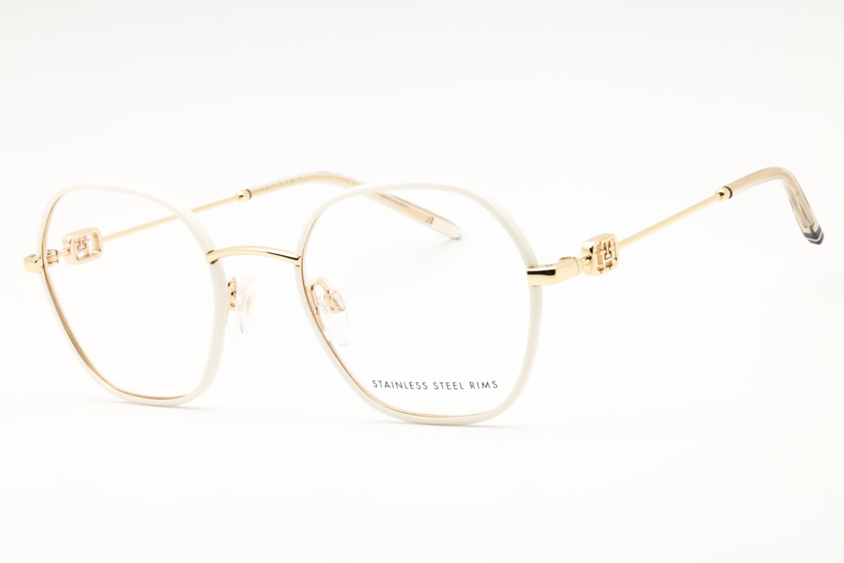 Gafas 50 mm color dorado y marfil