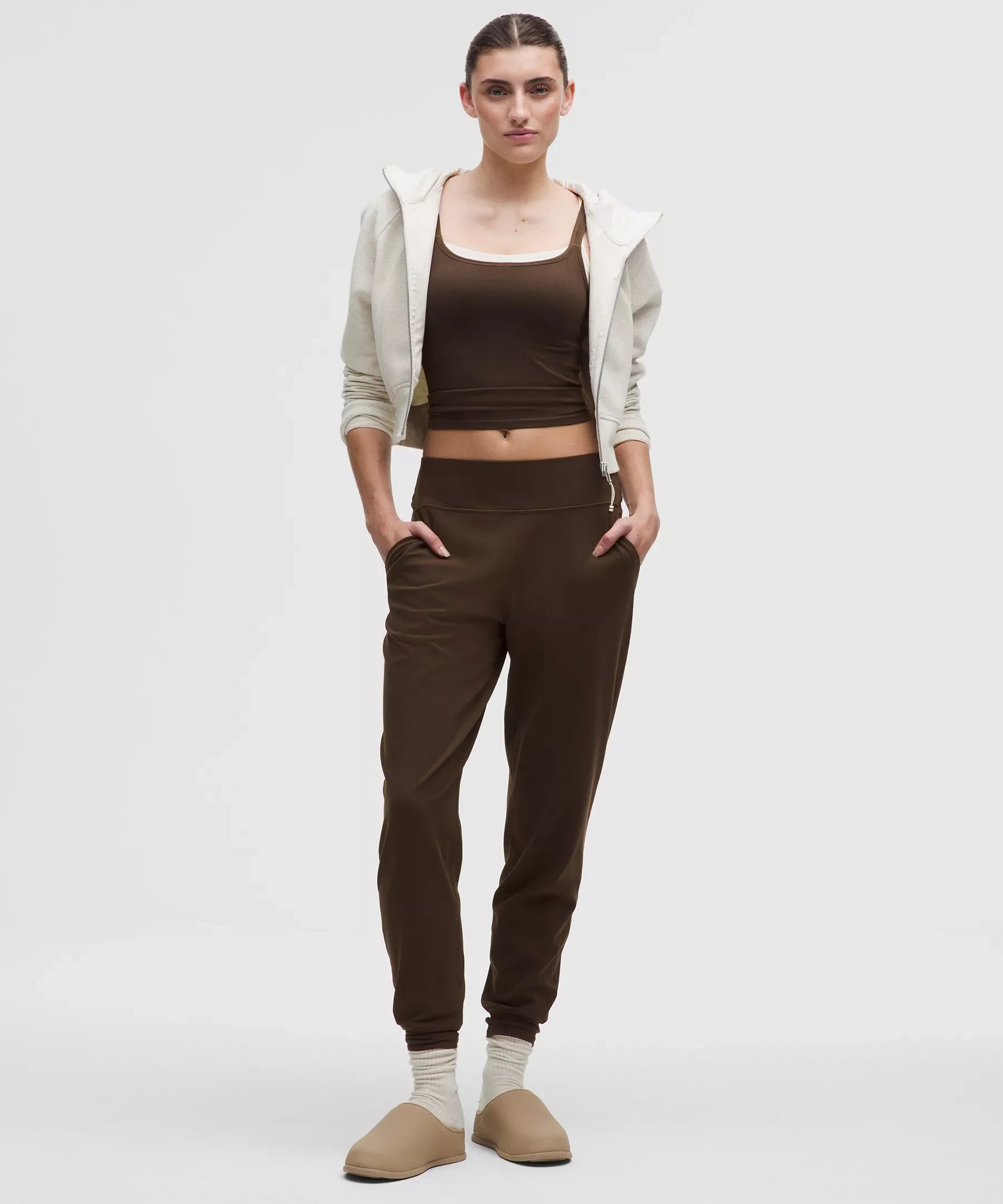 Pantalón deportivo de tiro alto