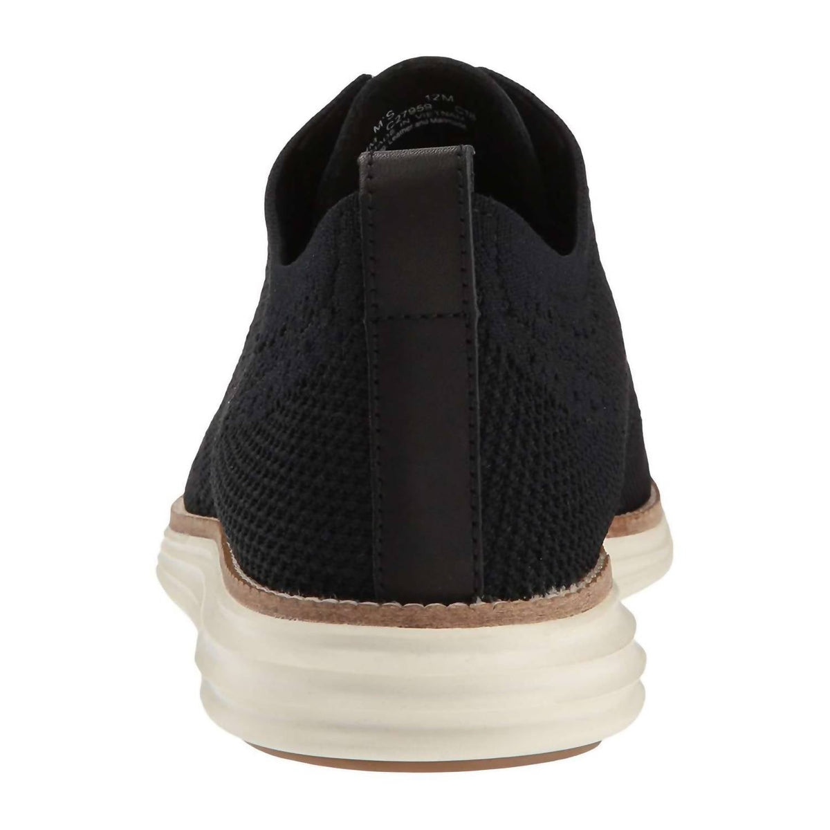 Zapatos de cordones de hombre color negro