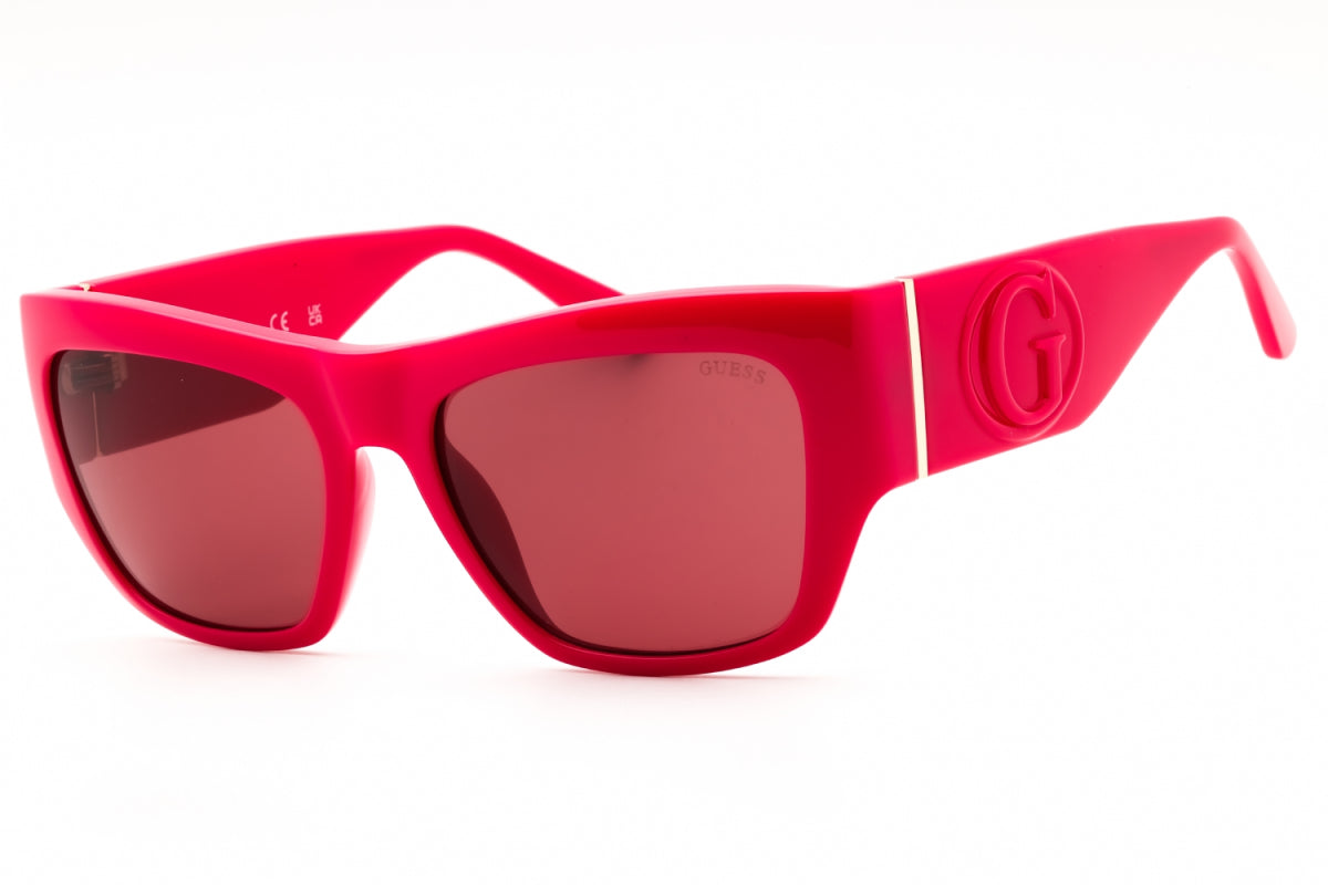 Gafas color rosado y vinotinto