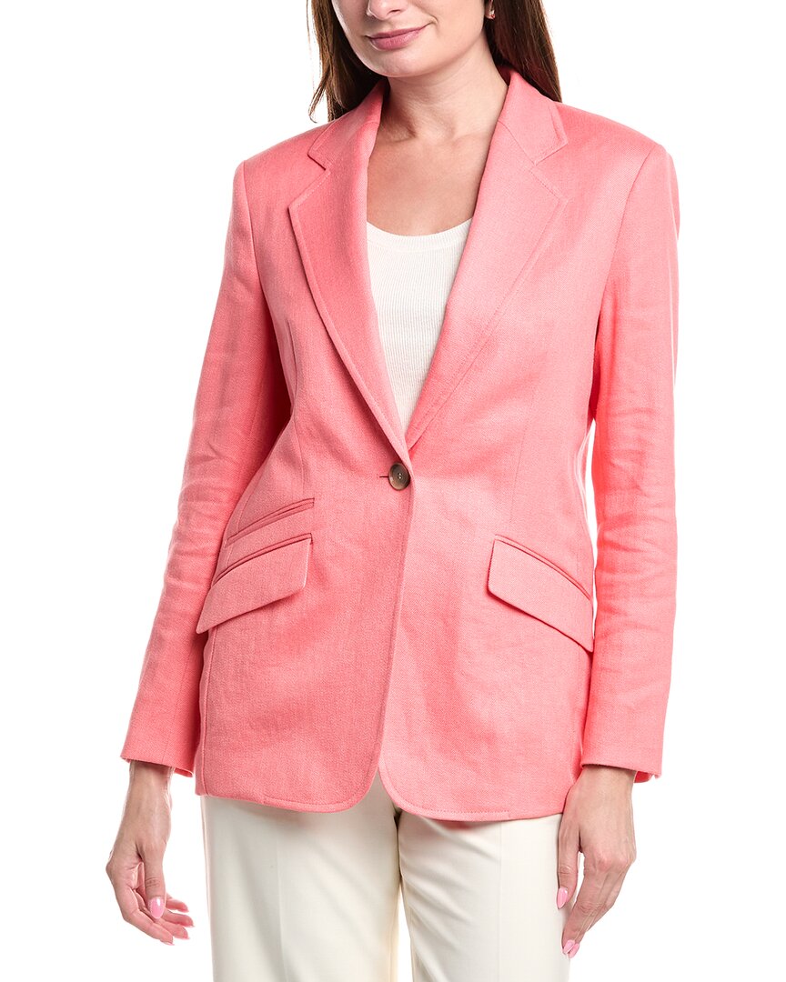 Blazer de mezcla de lino