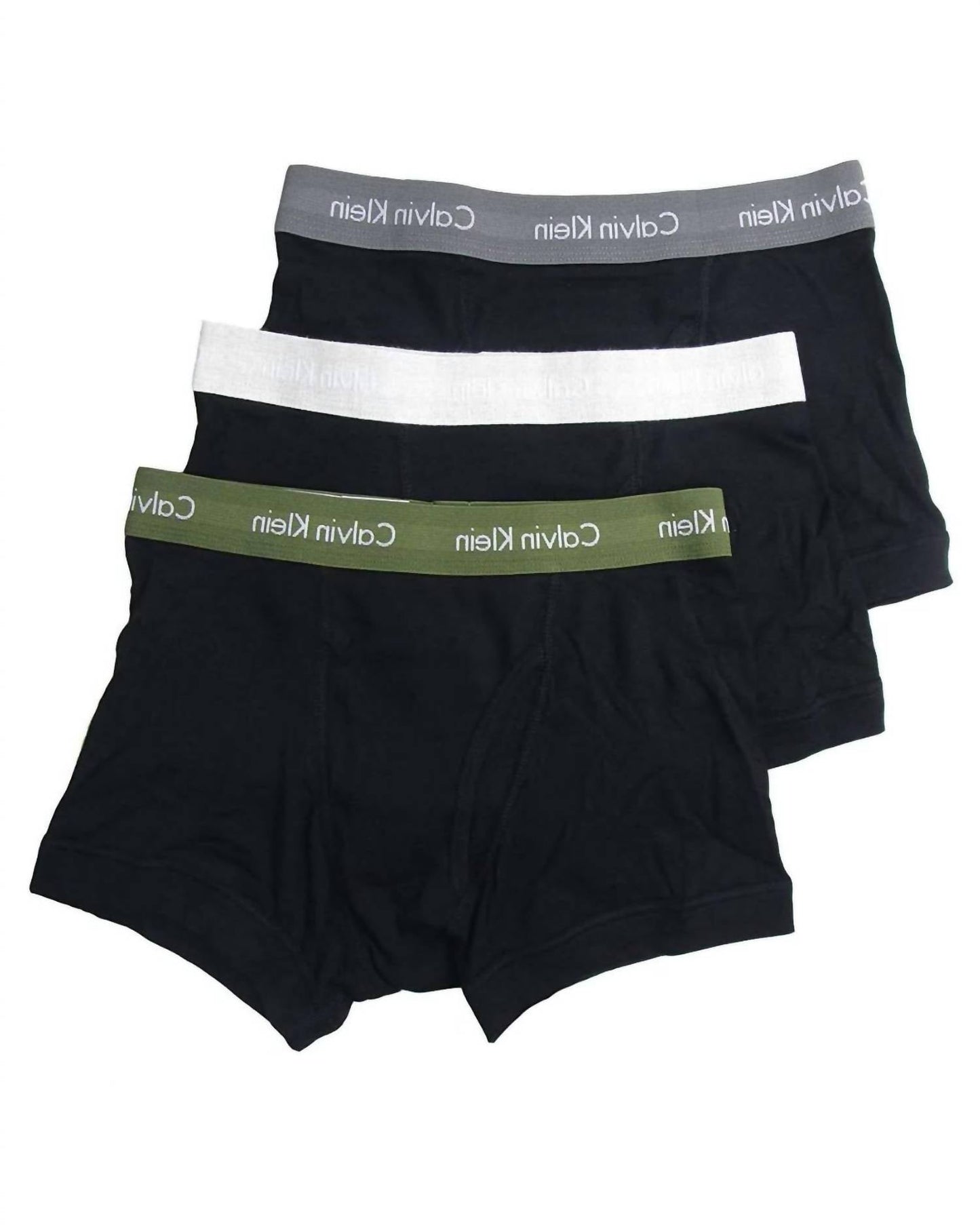 Bóxer de hombre (3 unidades) color negro y verde
