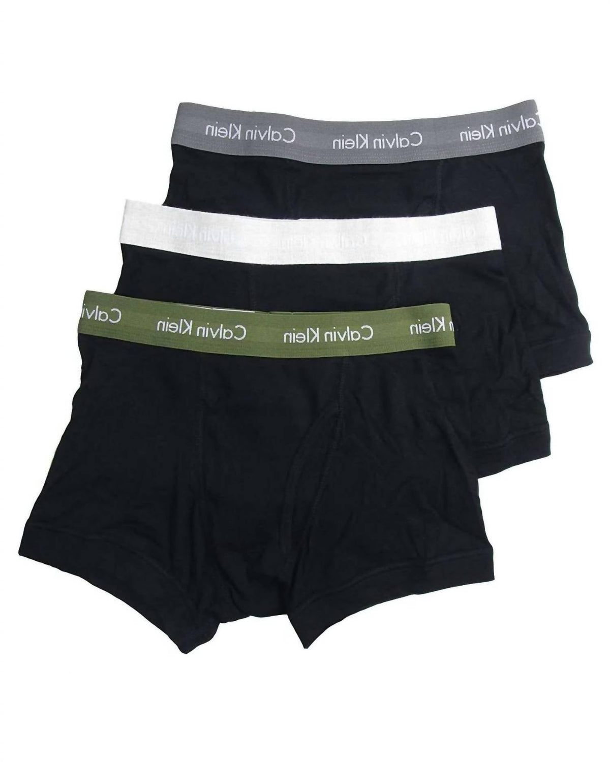 Bóxer de hombre (3 unidades) color negro y verde
