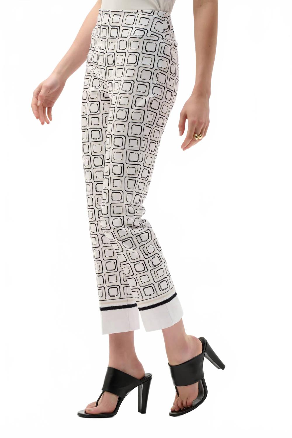 Pantalón de corte recto con estampado