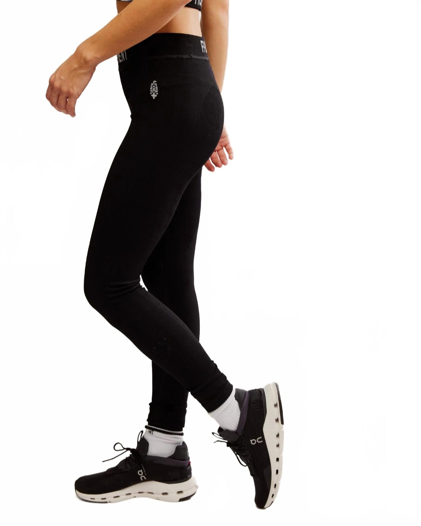 Leggings color negro