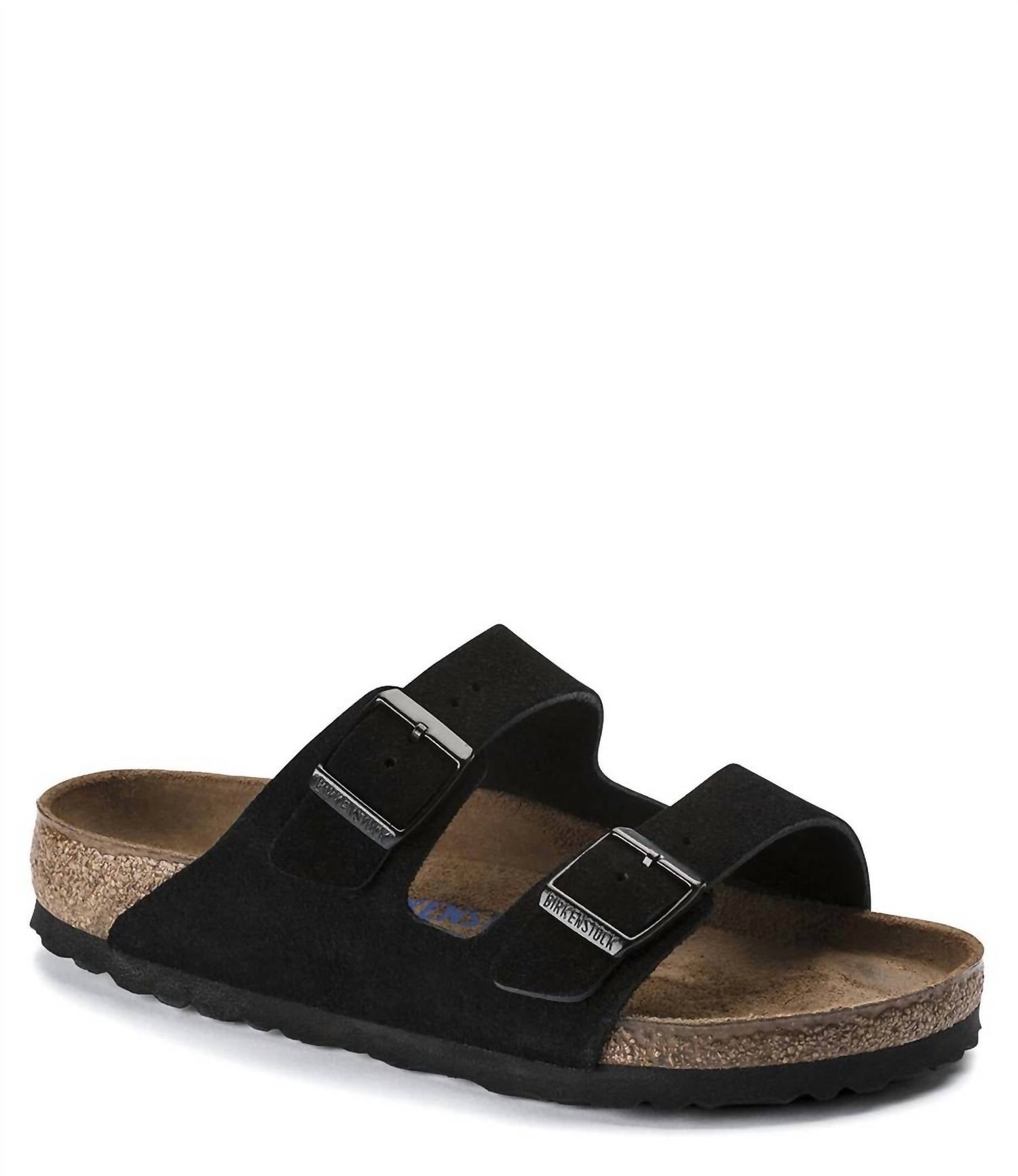 Sandalias unisex color negro
