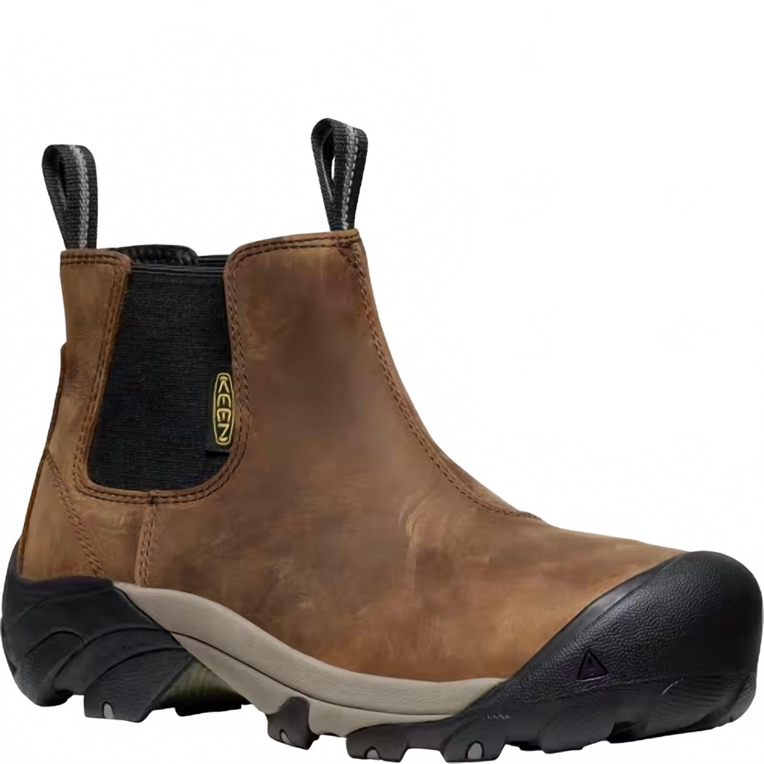 Botas de hombre color café