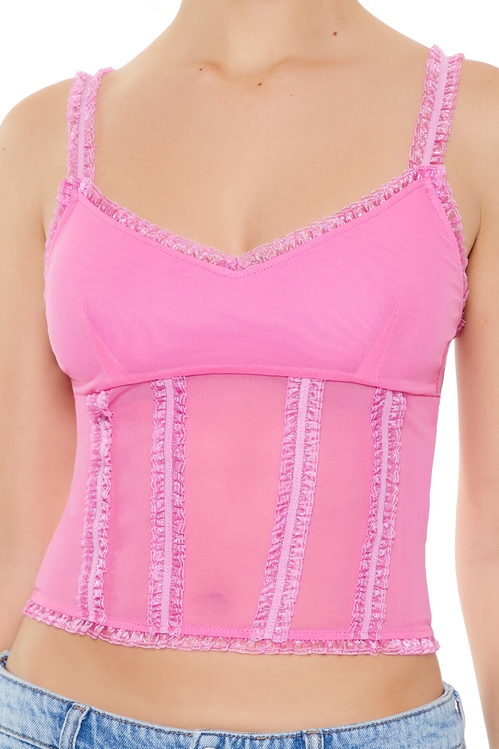Camiseta sin mangas con boleros